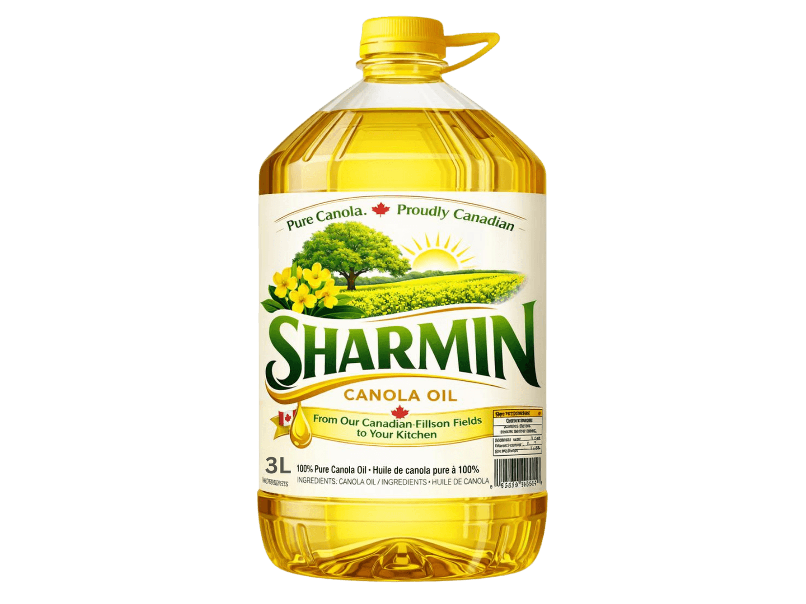Sharmin canola oil 3L pack