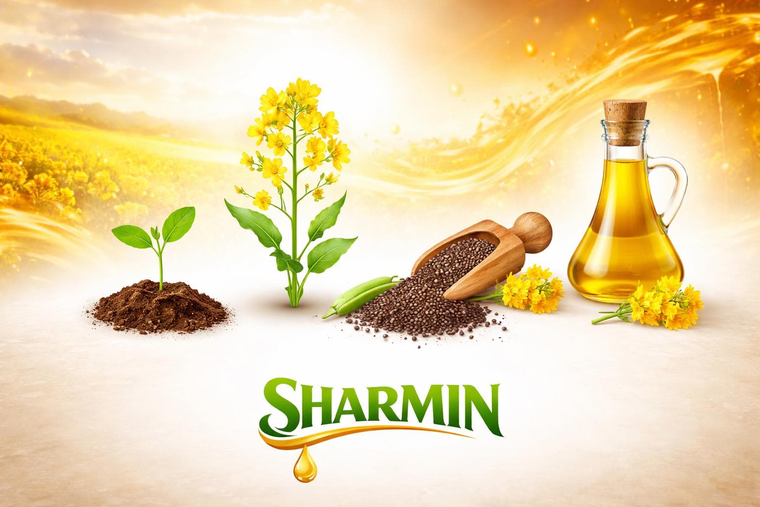 Sharmin process handling and packaging visual