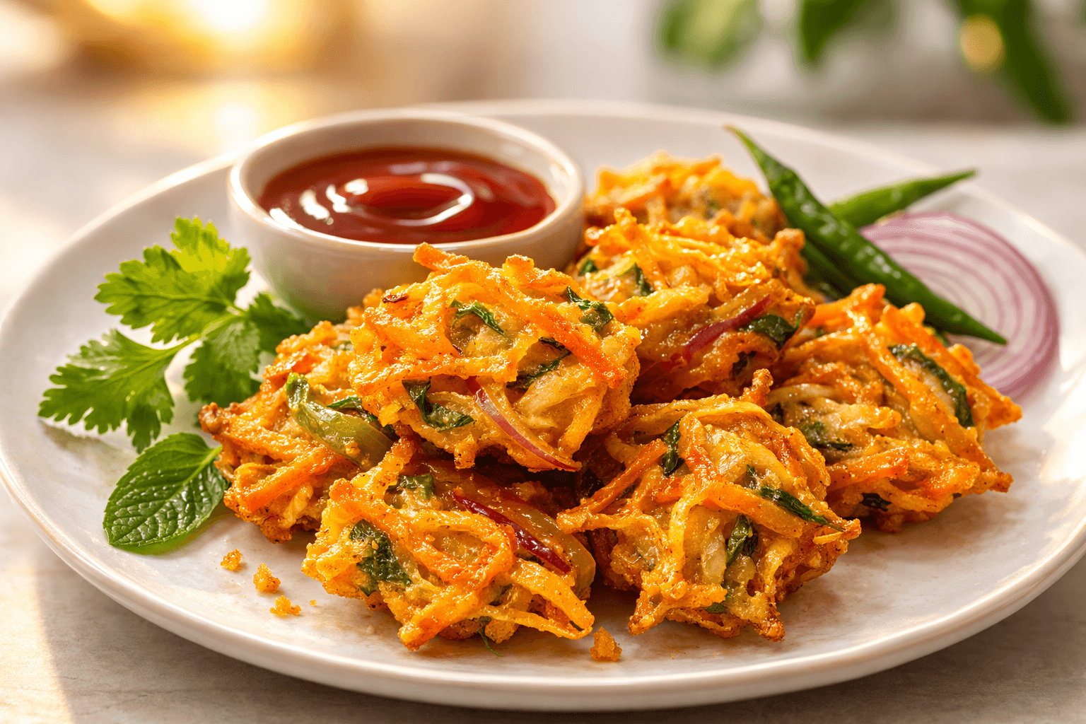 Golden Vegetable Pakora